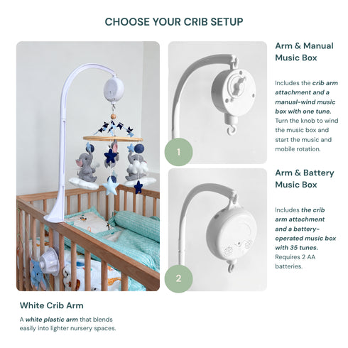 Bright Skies - Gender Neutral Cot Mobile