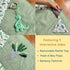 Green Dinosaur Play Gym & Sensory Mat Set