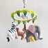 Personalised Jungle Animal Cot Mobile