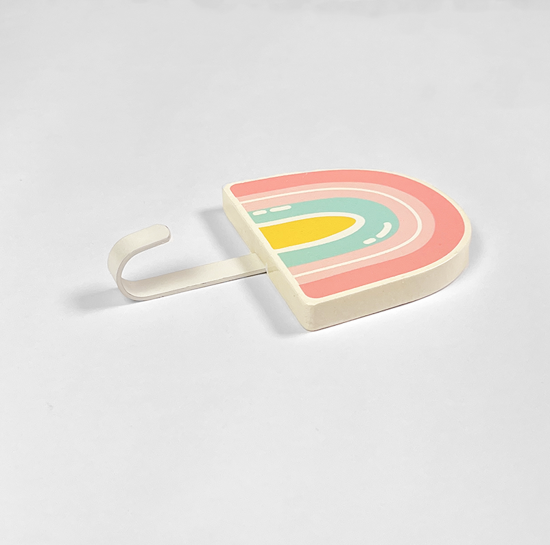 W&R Rainbow Peg - Rainbow-inspired wall hooks