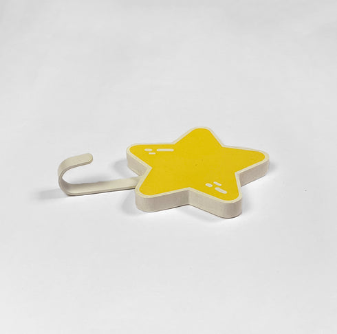 Yellow Star Wall Hook
