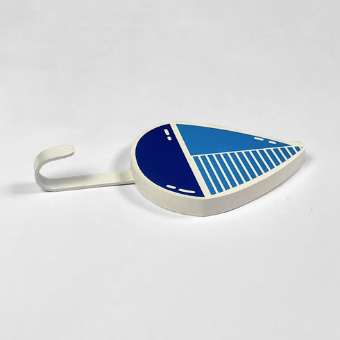 Blue Boat Wall Hook