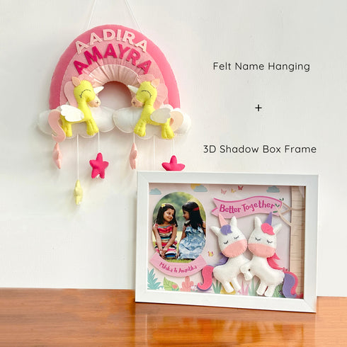 Better Together Siblings Gift Bundle - Unicorn