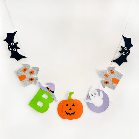Garland - Halloween Boo