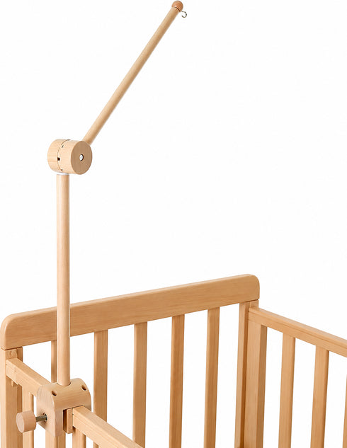 Wooden Crib Arm & Music Box for Cot Mobile
