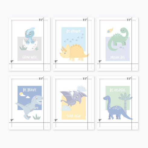 Dino Dreams - Nursery Wall Art
