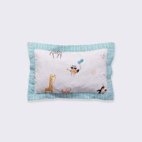 Organic Cotton Pillow - Party Animals