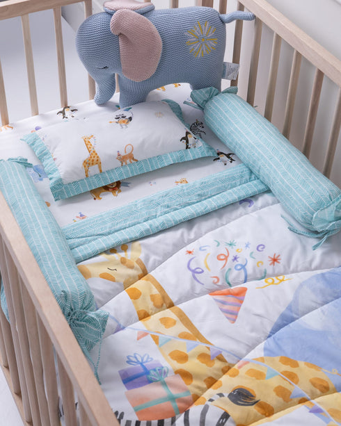 Party Animals - Cot Bedding Set of 5