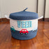 Little Cars - Rope Personalised Storage Basket With Lid