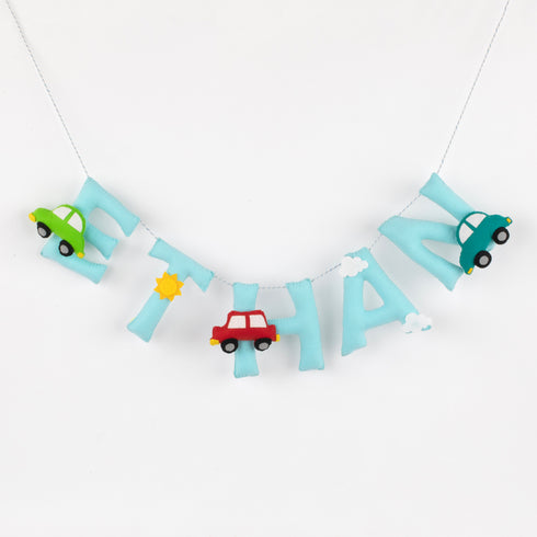 Personalised Car Name Bunting/Garland