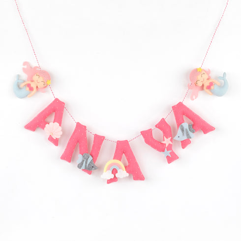 Little Sealife - Cot Mobile & Name Bunting/Garland Set