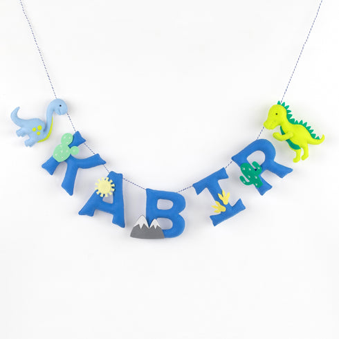 Personalised Dinosaur Name Bunting/Garland