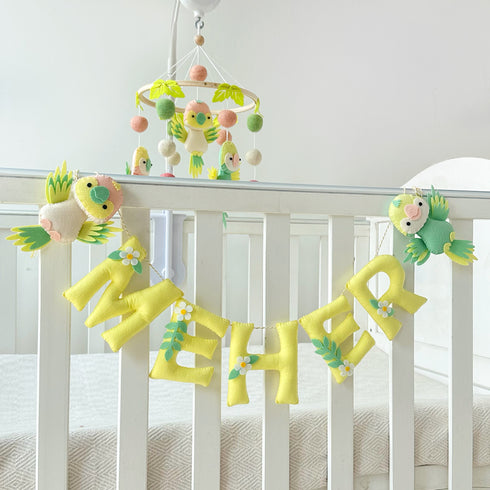 Personalised Tropical Paradise Name Bunting/Garland