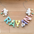 Personalised Rainbow Skies Name Bunting/Garland