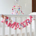 Unicorn & Fairy Cot Mobile & Name Bunting/ Garland Set
