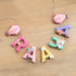 Bright Skies - Hot Air Balloon Name Bunting/Garland (Pink)