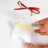 Personalised Star Shaped Frosted Christmas Ornament