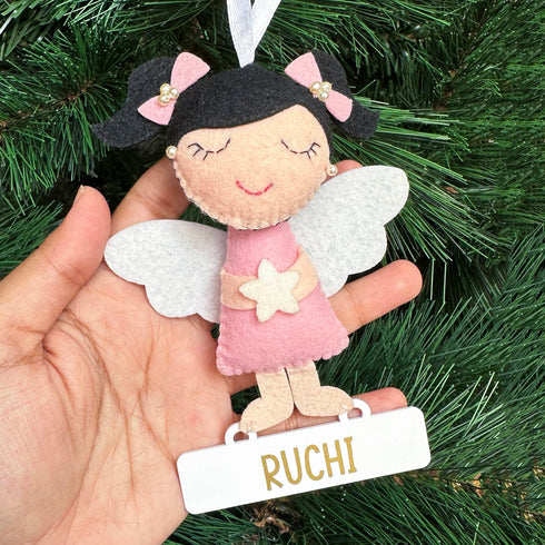 Baby Girl Angel - Felt Ornament