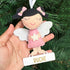 Baby Girl Angel - Felt Ornament