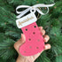 Personalised Stocking Christmas Ornament - Pink