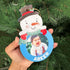Personalised Photo Ornament - Snowman