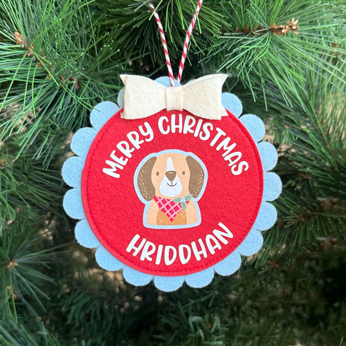 My Favourite Christmas Ornament- Dog
