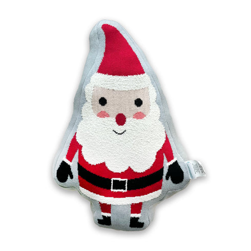 Santa Claus Knitted Christmas Cushion