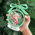 Sparkly Snow Globe Ornament- Elf