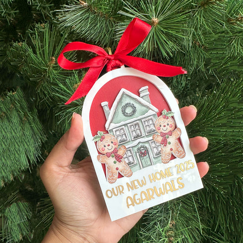 Our New Home-Christmas Ornament