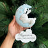 Baby's First Christmas - Felt Ornament - Blue