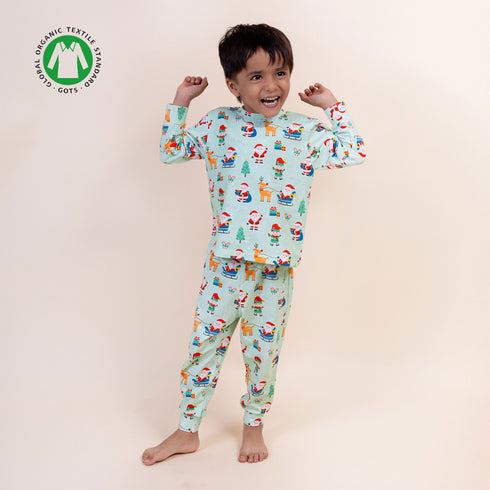 Christmas Organic Cotton Pyjama Set
