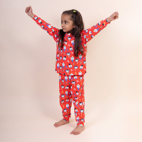 Winter Holiday Magic - Kids Pyjama Set