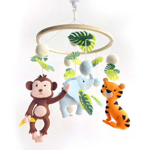 Jungle Safari Cot Mobile