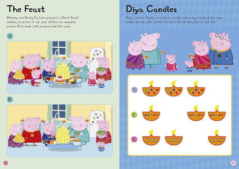 Peppa Pig: Peppa's Diwali Sticker Activity Book