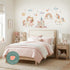 Unicorn & Princess - Removeable Wall Decal Sticker