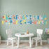A-Z Alphabet Removable Wall Decal Sticker