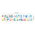 A-Z Alphabet Removable Wall Decal Sticker
