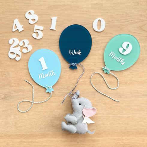 Daydream Baby Milestone Plaques