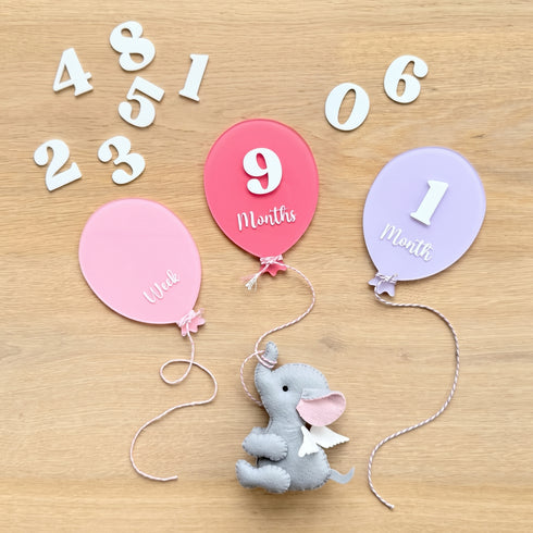 Daydream Baby Milestone Plaques