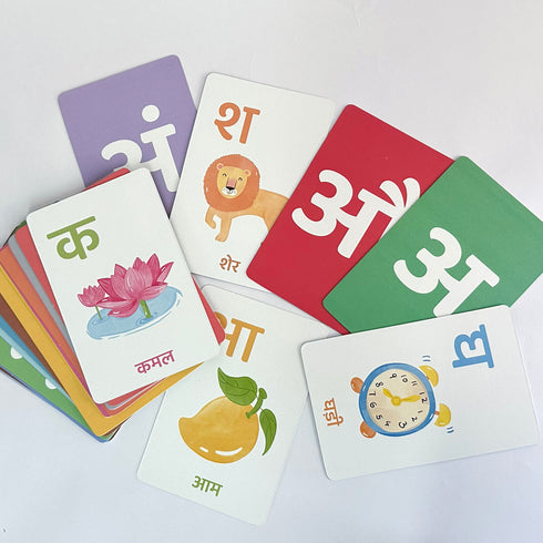 Varanmala - Hindi Alphabet Cards