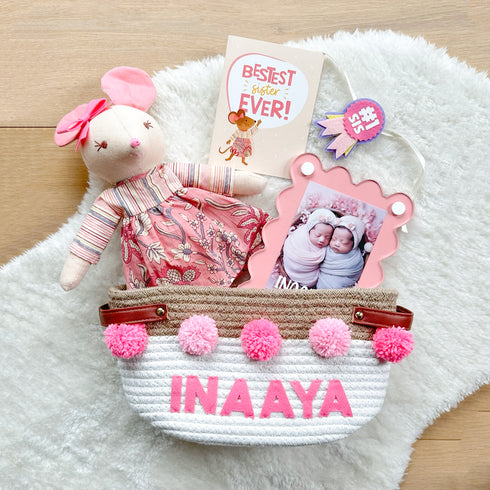 Personalised Big Sister - Rakhi Gift Basket