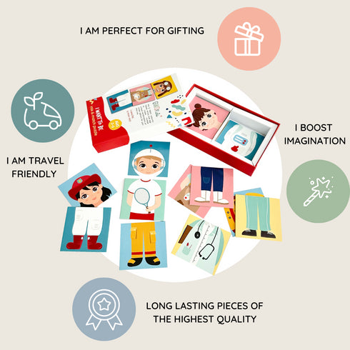 I Want To Be - Mix and Match Puzzle