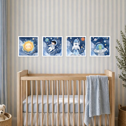 Space Explorer - Nursery Wall Art