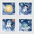 Space Explorer - Nursery Wall Art