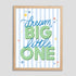 Dream Big Explorer- Framed Wall Art