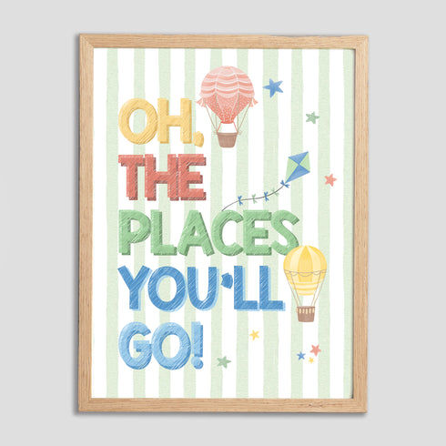 Dream Big Explorer- Framed Wall Art