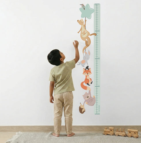 Woodland Animals - Removable Height Chart Sticker