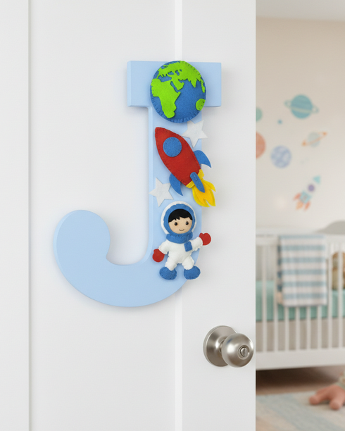 Space Themed Personalised Alphabet