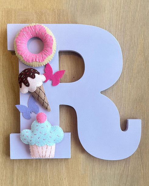 Candyland Themed Personalised Alphabet