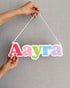 Personalised Name Plate - Rainbow